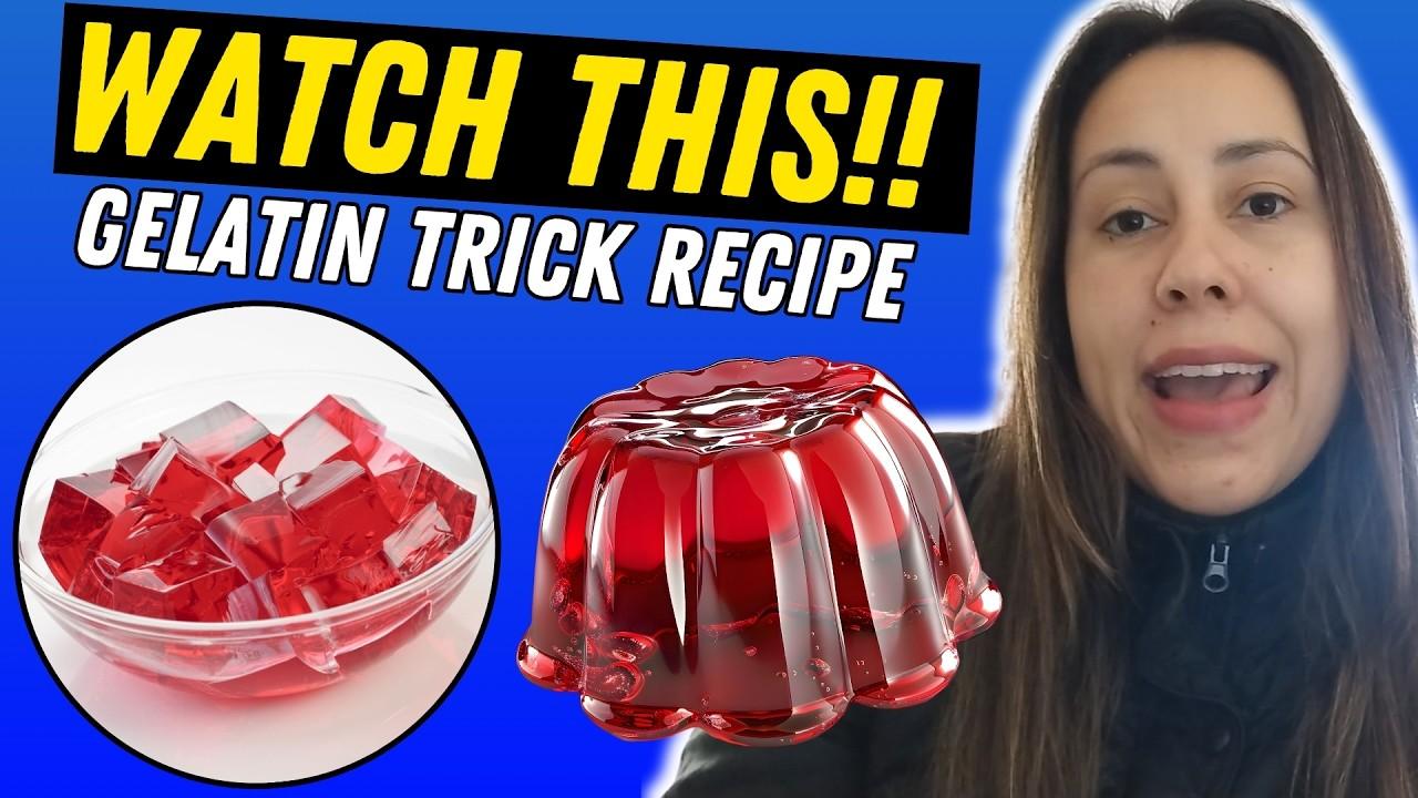 Gelatine Trick Recipe: Why This Spelling Is Also Trending Worldwide