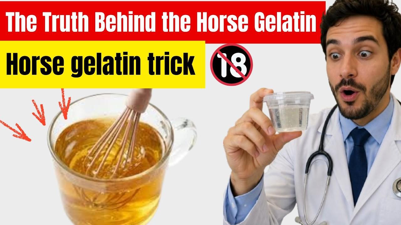 Horse Gelatin Trick For Men Recipe: Step-by-Step Breakdown