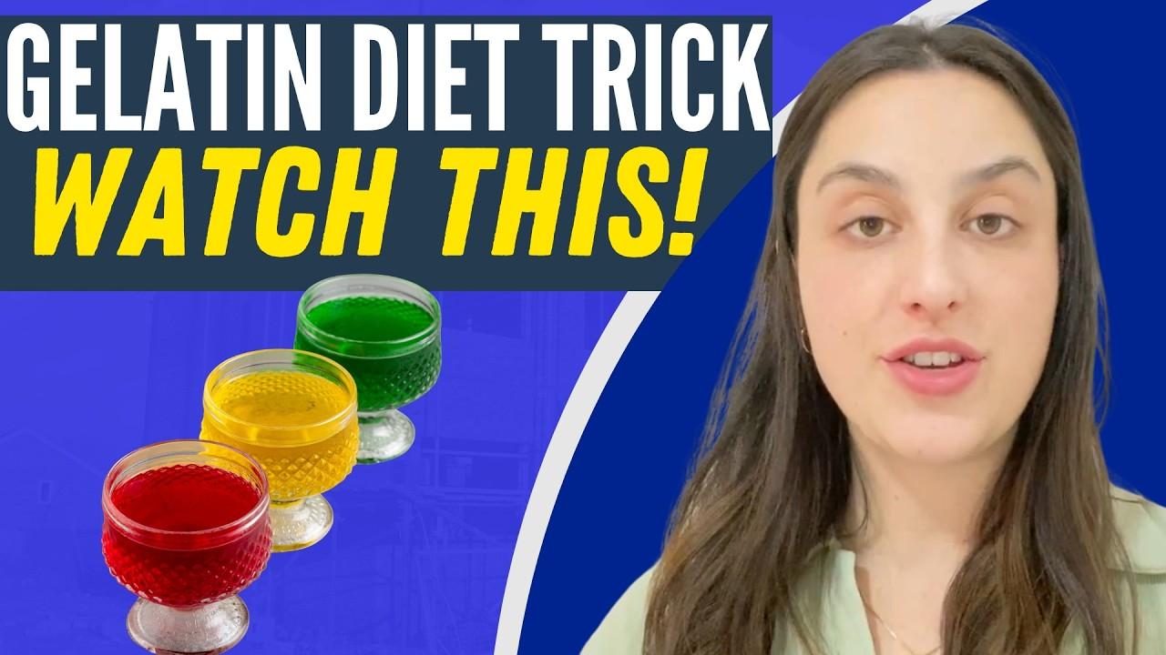 Gelatin Trick Recipe Only: No Long Story, Just The Simple Method