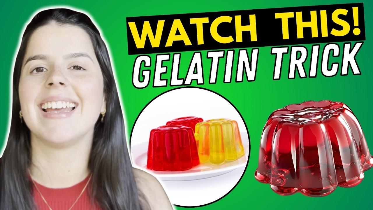 Gelatin Trick Recipe: The Version Everyone Is Sharing On Social Media